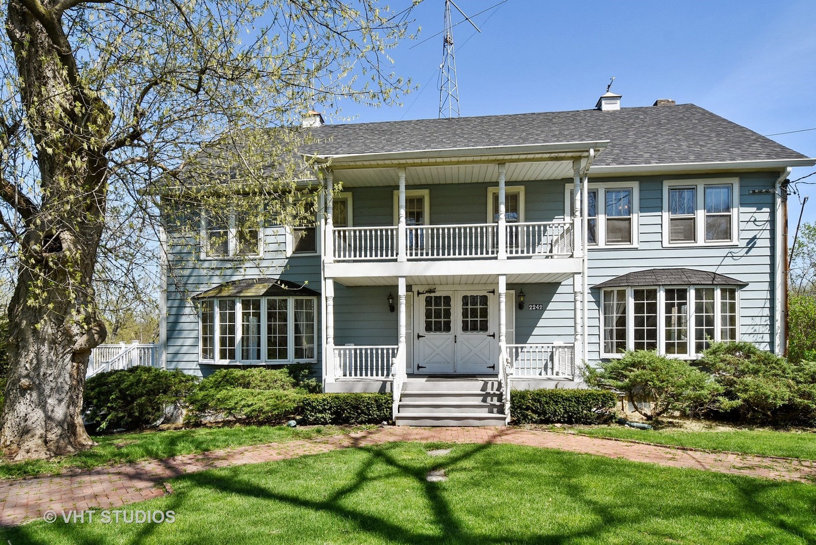 2242 Freeman Court Inverness, IL 60067 - Photo 1 of 1 front view of a house with a yard