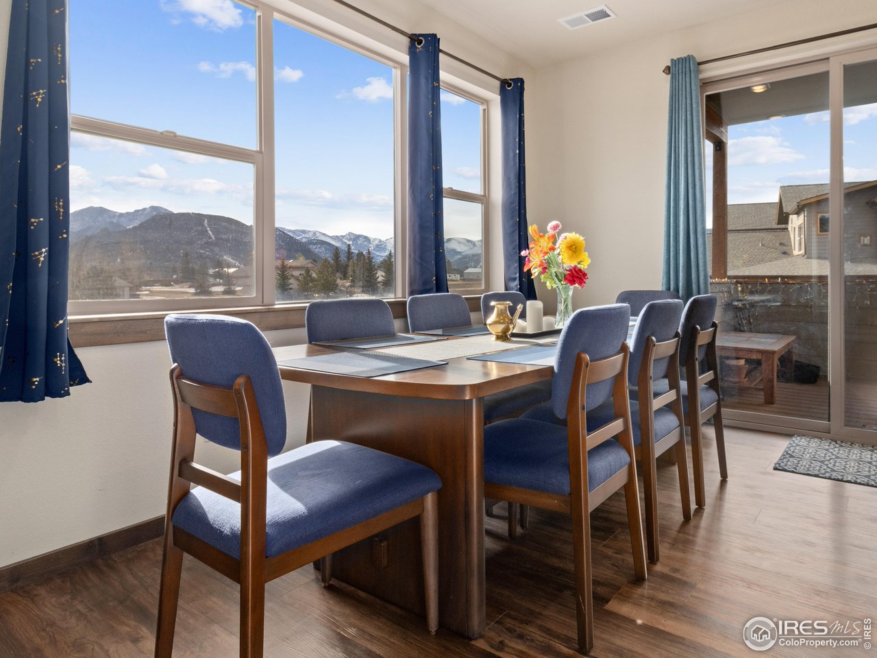 1734 Wildfire Road, Unit 301 Estes Park, CO 80517 - Photo 3 of 28 Dining and enjoying that view!
