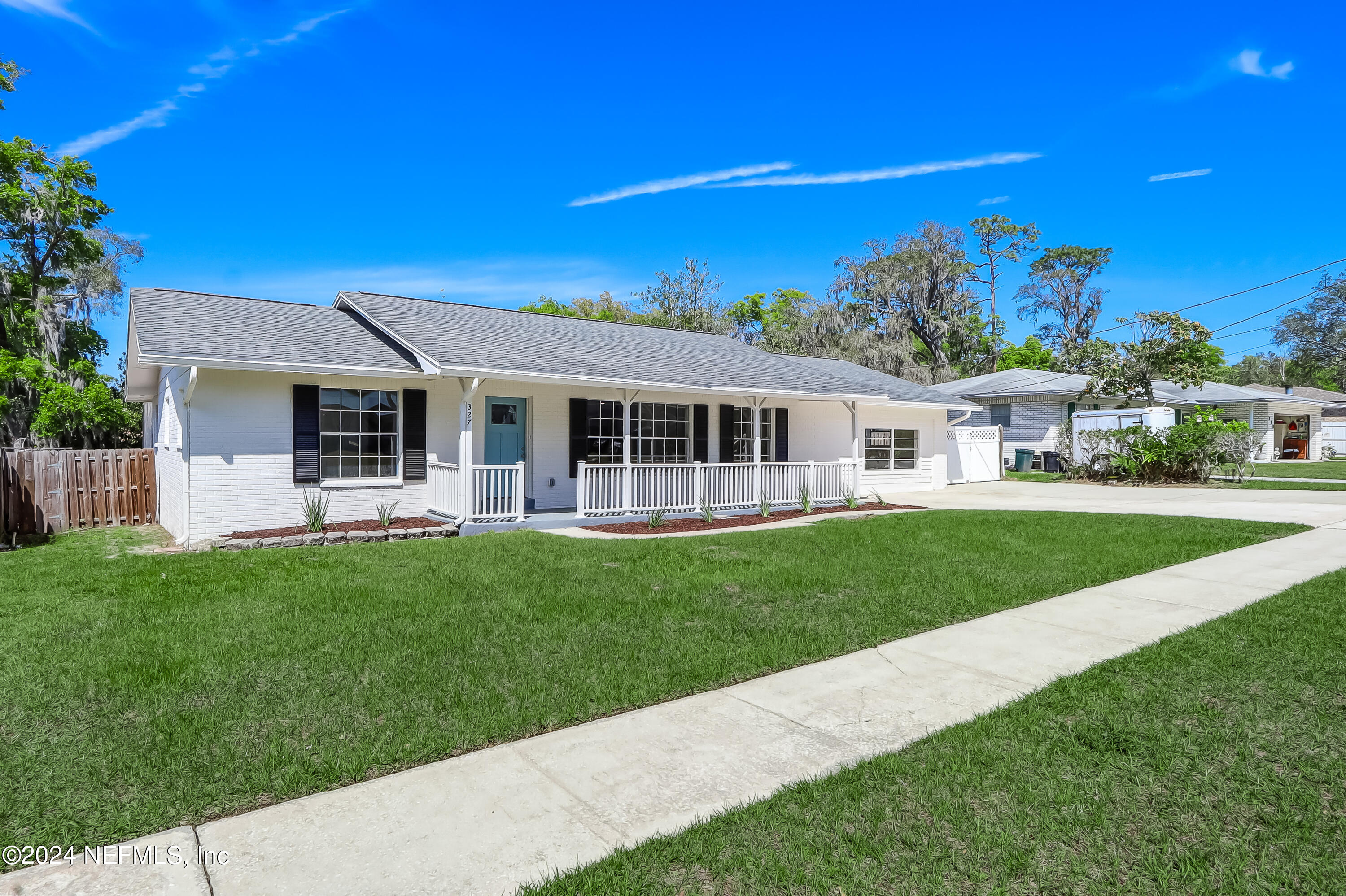 327 Neptune Road Orange Park, FL 32073 - Photo 40 of 40 a view of a house with a backyard