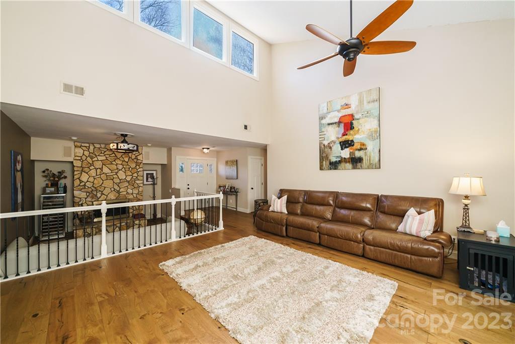 3942 Rounding Run Road Charlotte, NC 28277 - Photo 6 of 29 a living room with furniture with wooden floor