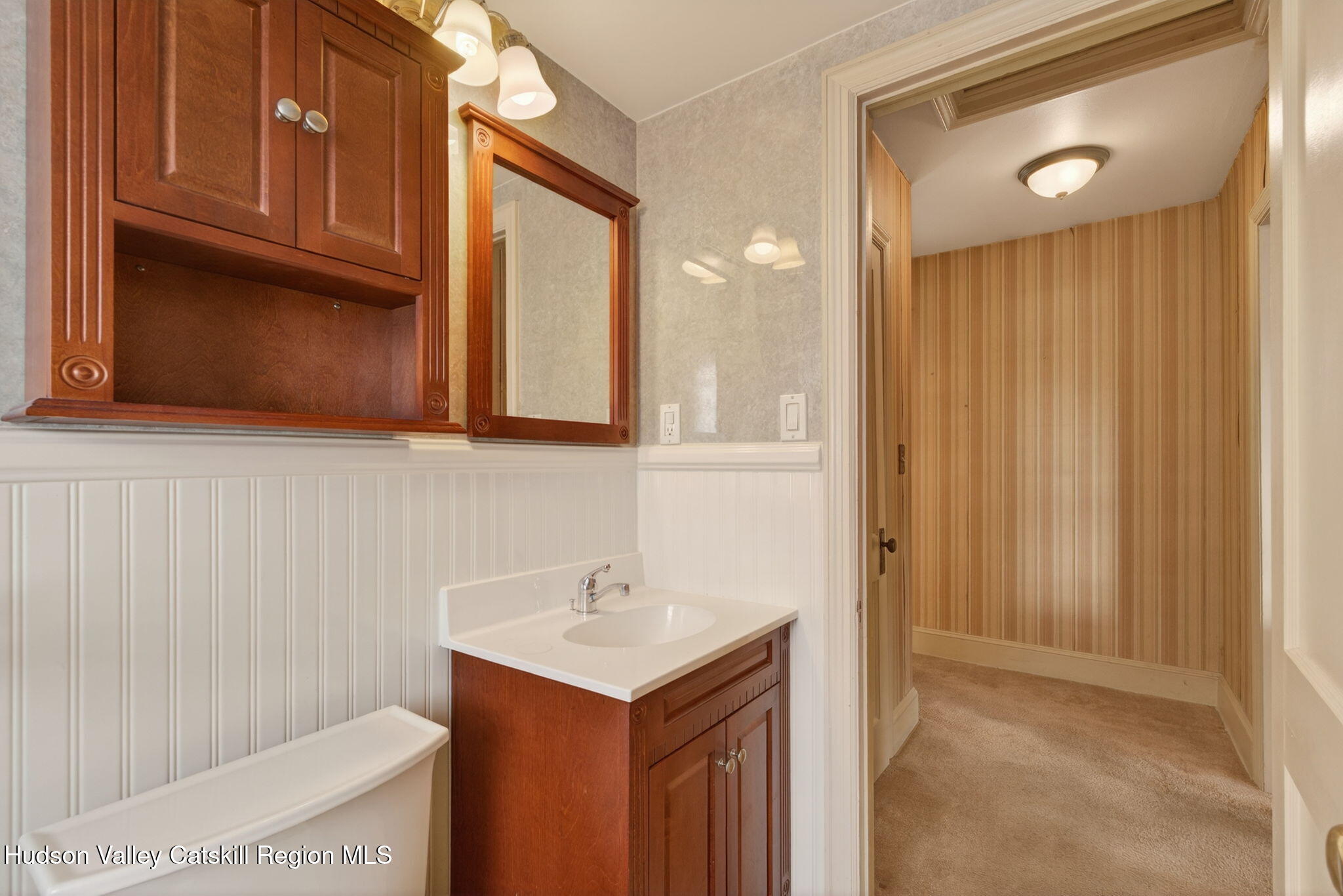 85 Harding Avenue Kingston, NY 12401 - Photo 23 of 41 a bathroom with a sink a toilet and shower