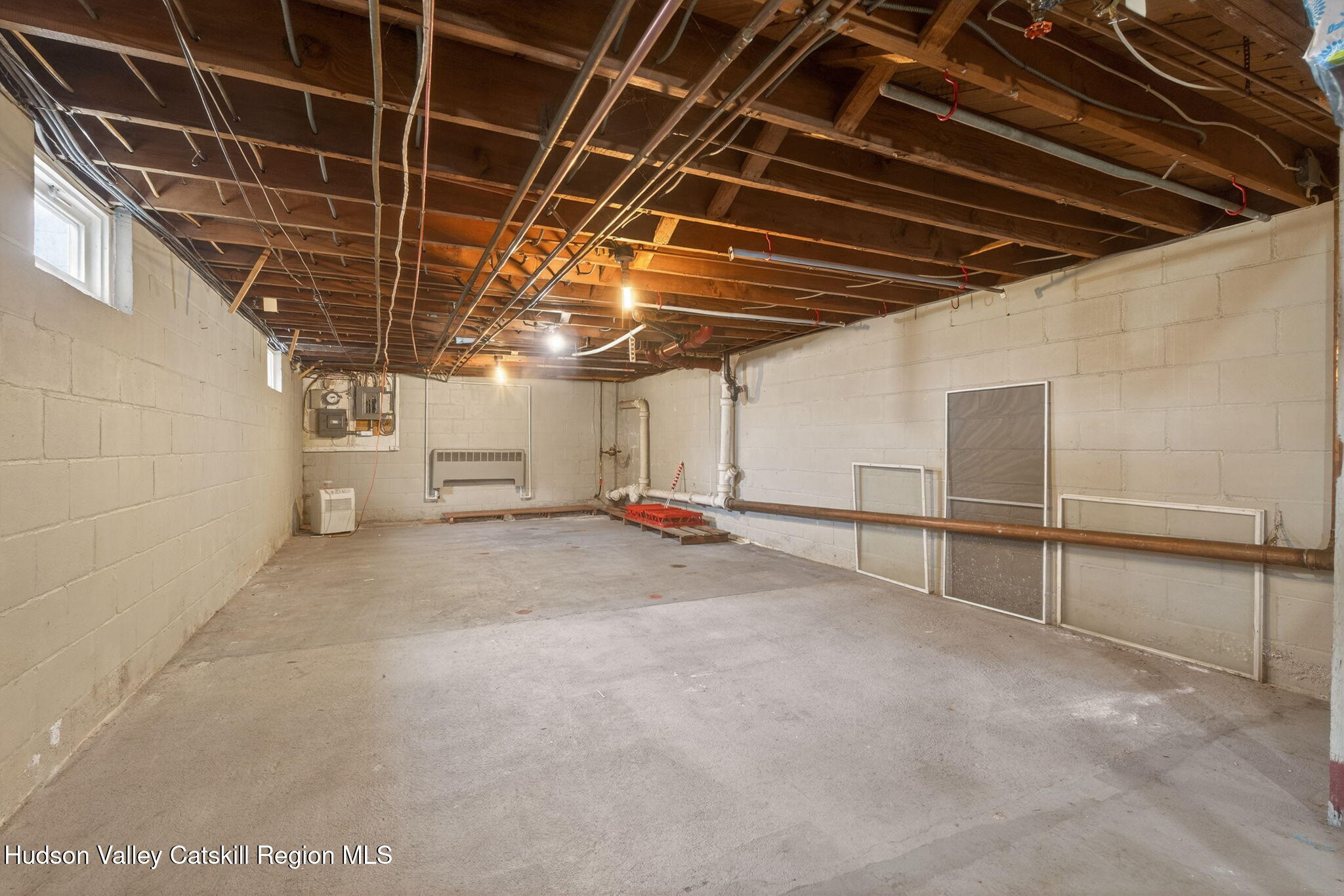 85 Harding Avenue Kingston, NY 12401 - Photo 31 of 41 a view of empty room with wooden racks