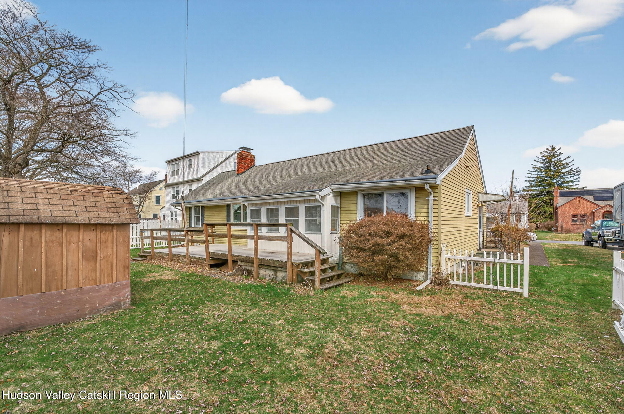 85 Harding Avenue Kingston, NY 12401 - Photo 40 of 41 a house view with a garden space
