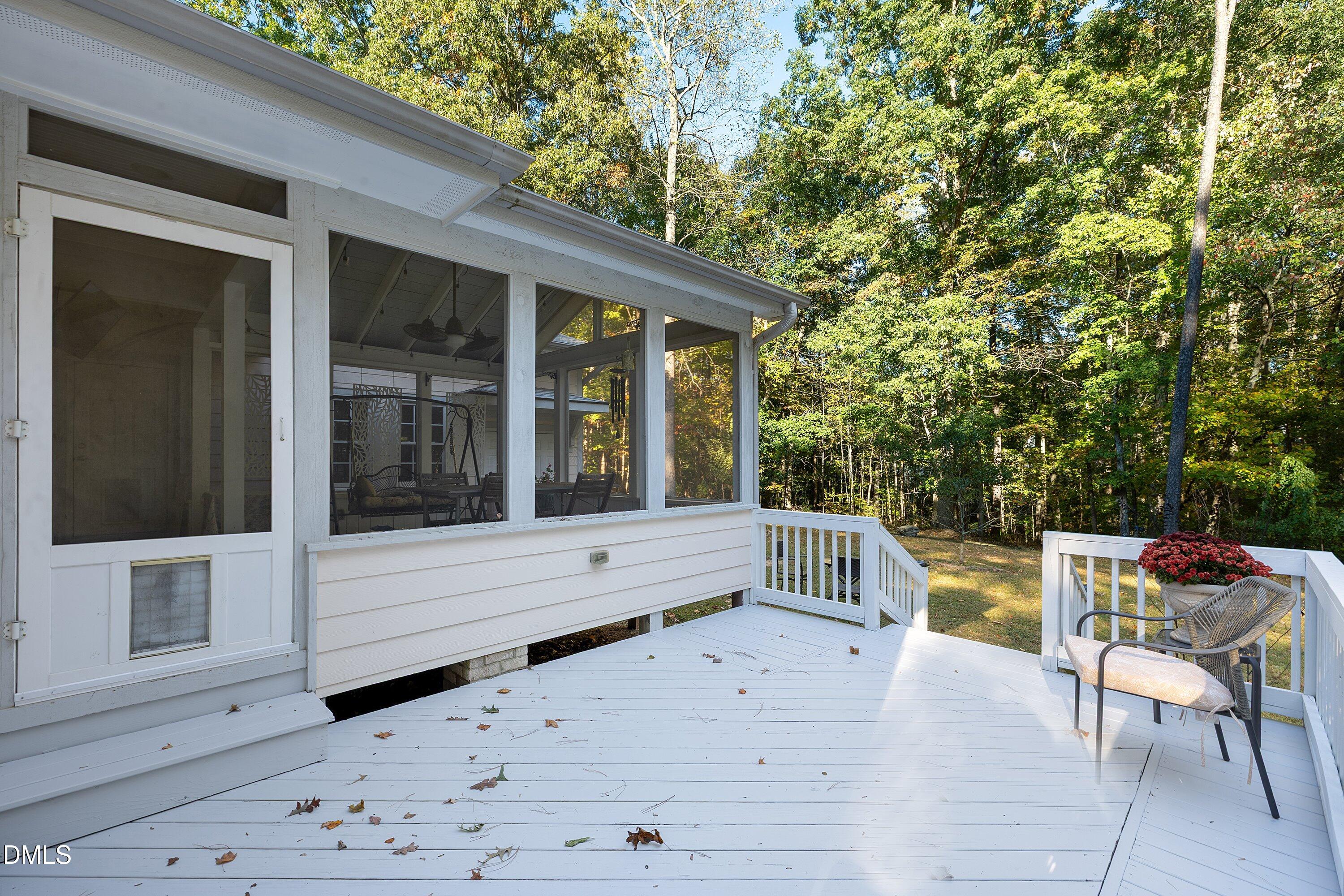 5373 Mill Dam Road Wake Forest, NC 27587 - Photo 55 of 86 Deck to enjoy wooded views!
