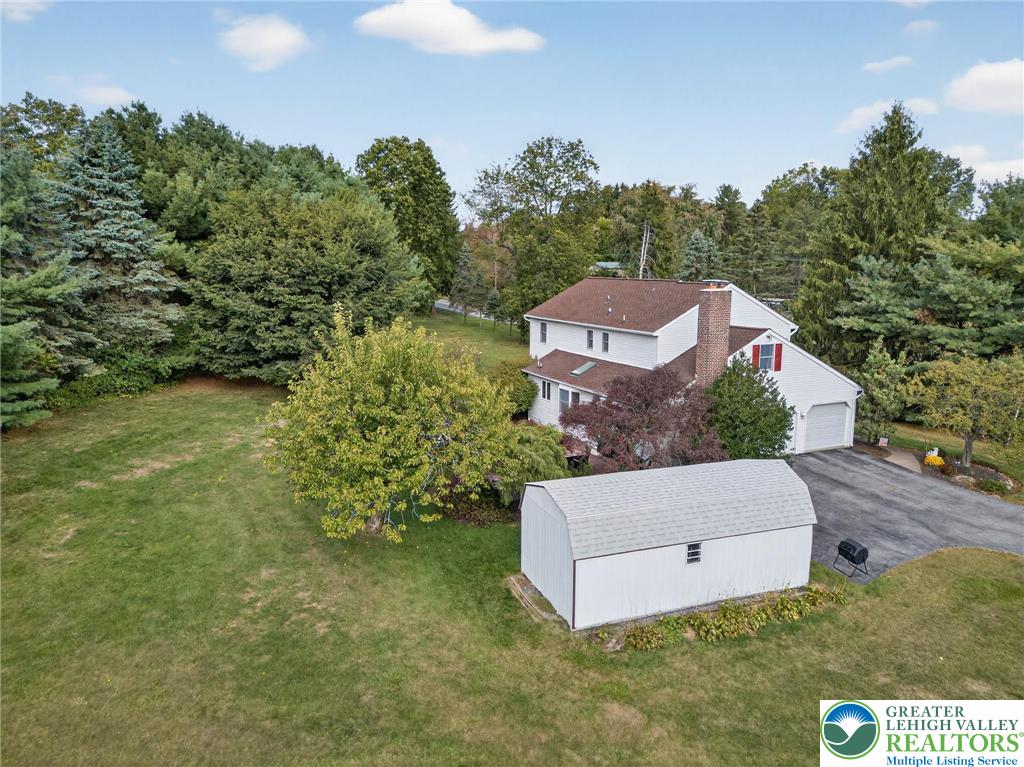 3746 Apple Road Orefield, PA 18069 - Photo 36 of 40 an aerial view of a house with a yard