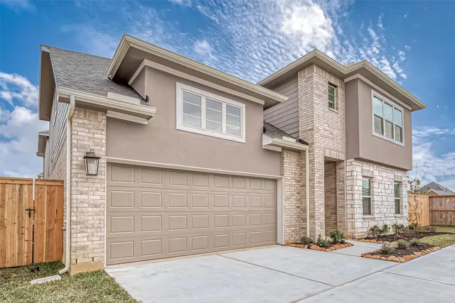a view of a house with a patio