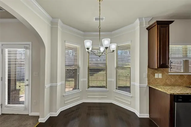 a view of a room with rack on the wall