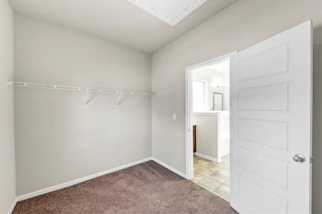 an empty room with a empty space