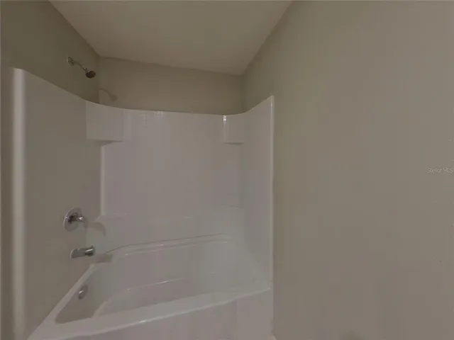 a close up of a bathtub