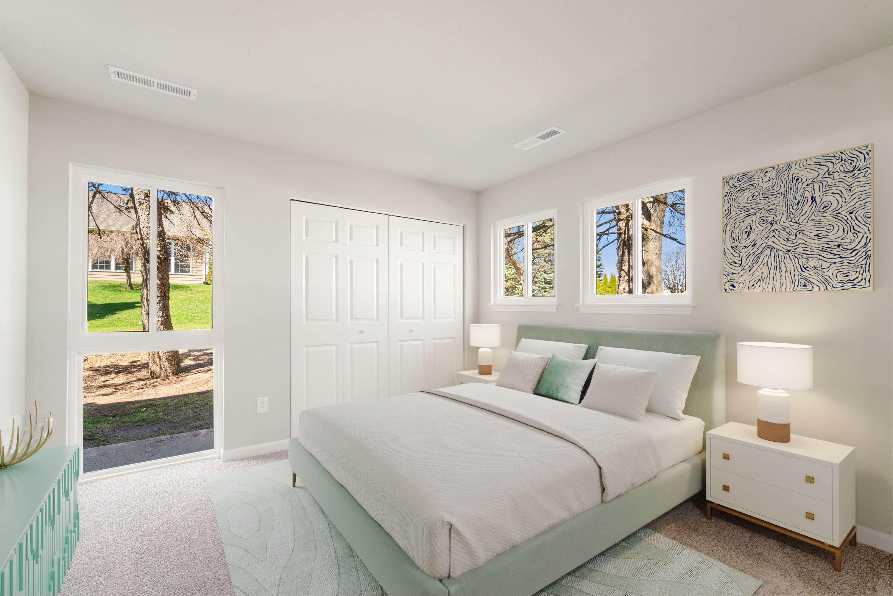 863 West Puetz Road Oak Creek, WI 53154 - Photo 9 of 18 Primary Bedroom (Virtually Staged)