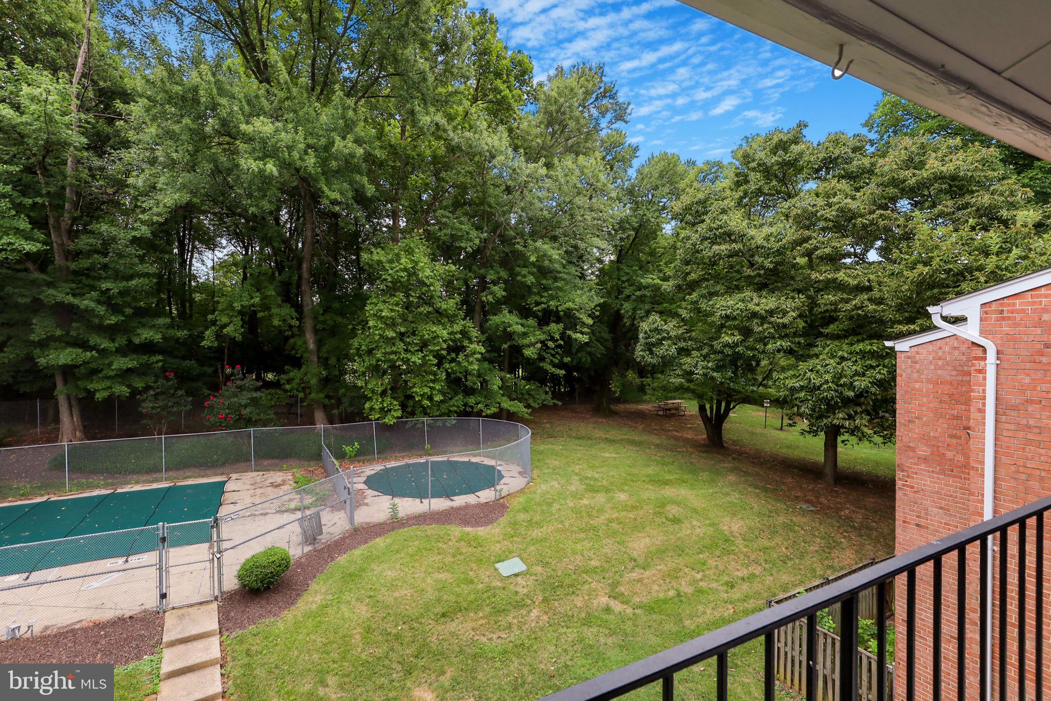 3364 Hewitt Avenue, Unit 302 Silver Spring, MD 20906 - Photo 25 of 30 Balcony with pool view