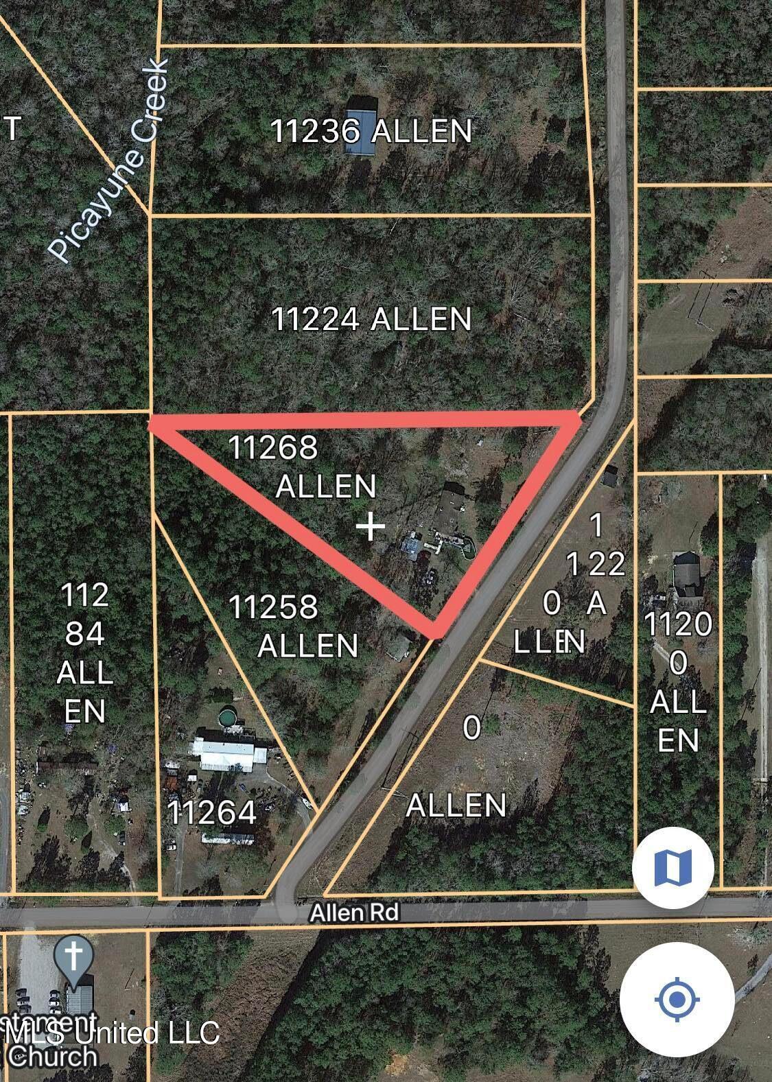11268 Allen Road Biloxi, MS 39532 - Photo 29 of 29 Land Layout