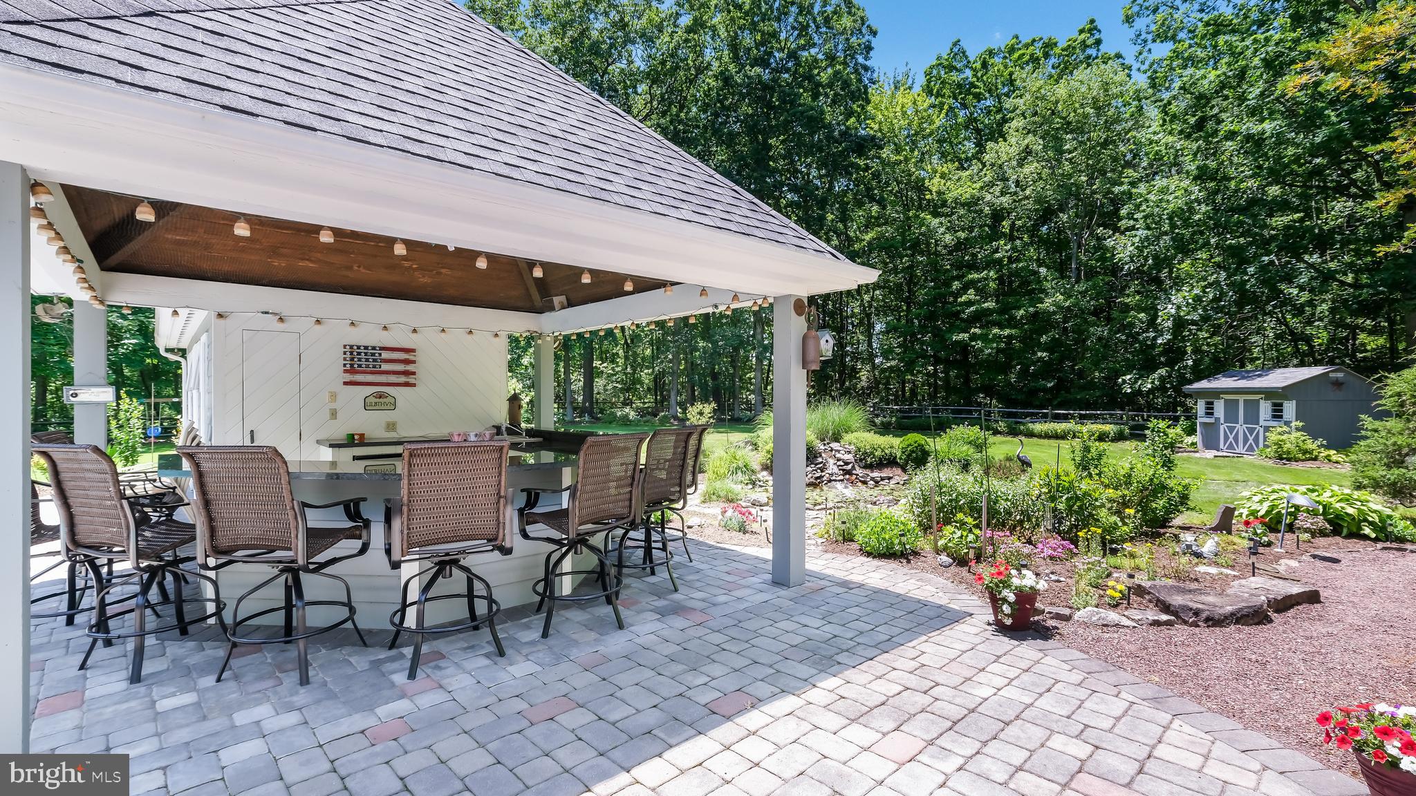 1368 Slotter Road Perkasie, PA 18944 - Photo 30 of 57 bar in cabana