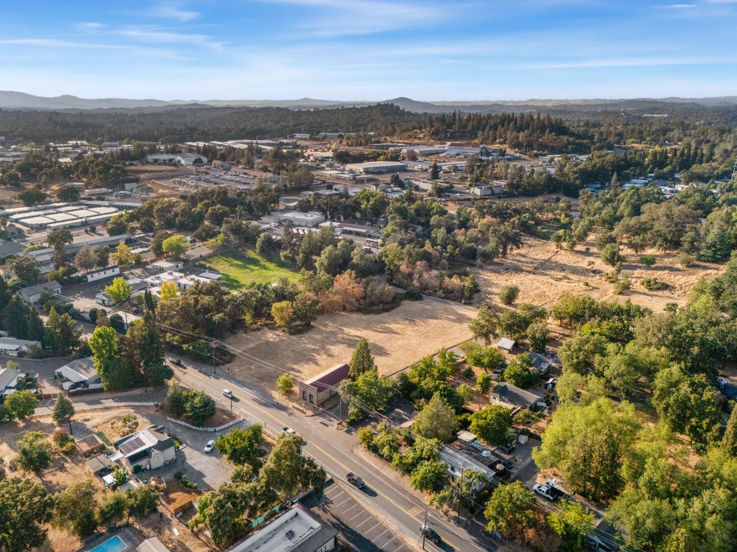 425 Pleasant Valley Road Diamond Springs, CA 95667 - Photo 15 of 19 an aerial view of residential houses with outdoor space