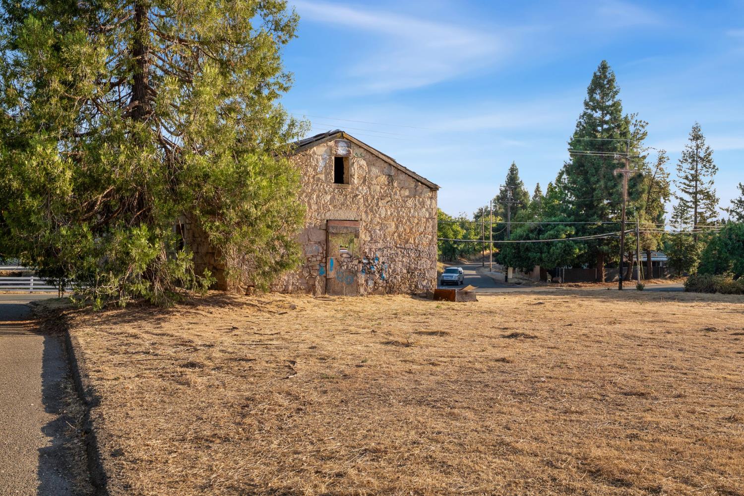 425 Pleasant Valley Road Diamond Springs, CA 95667 - Photo 7 of 19 a backyard of a house with large trees