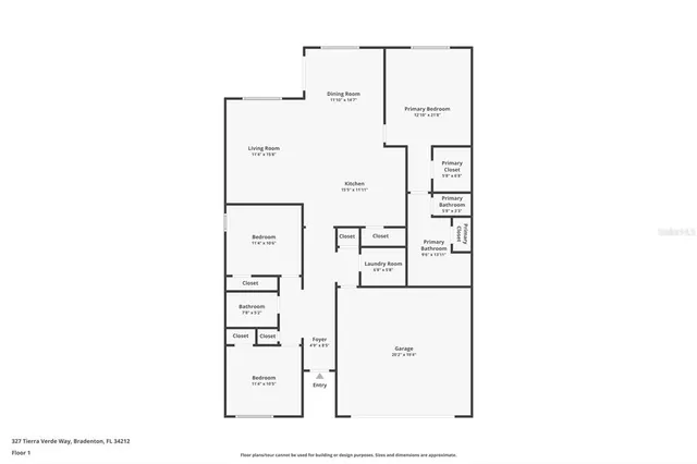 $2,310 | 327 Tierra Verde Way, Bradenton, FL 34212
