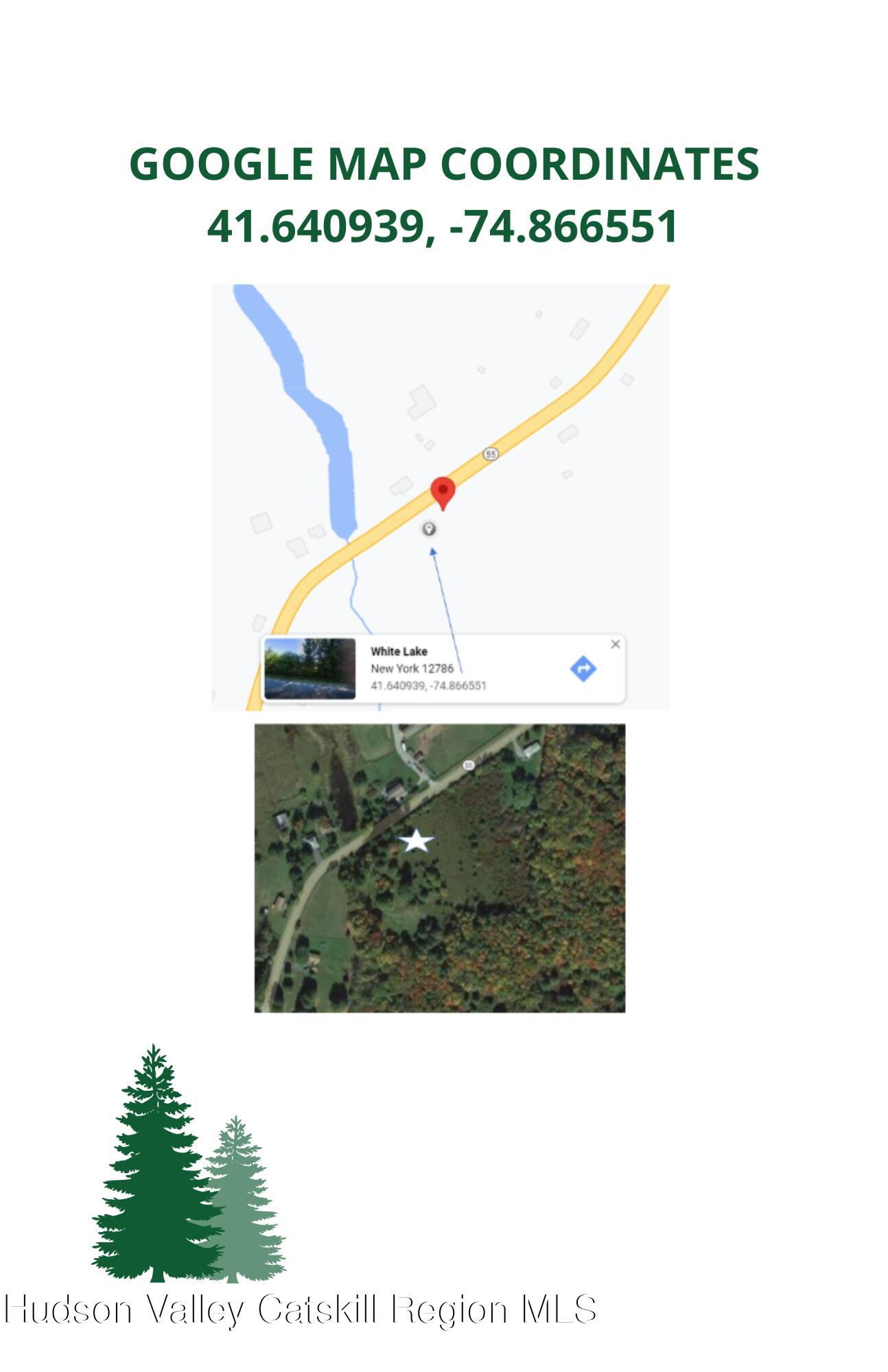 0 State Rte 55 Highway White Lake, NY 12786 - Photo 15 of 17 Canva Google map coordinates updated