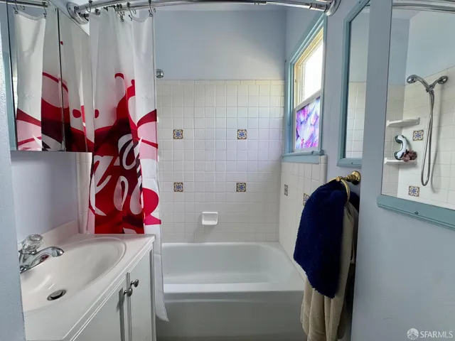 a bathroom with a sink and a vanity