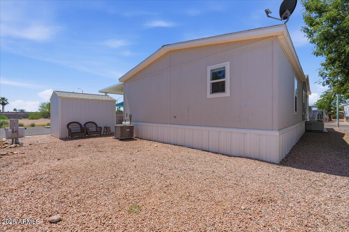 320 East McKellips Road, Unit 199 Mesa, AZ 85201 - Photo 32 of 32 a house view with a outdoor space