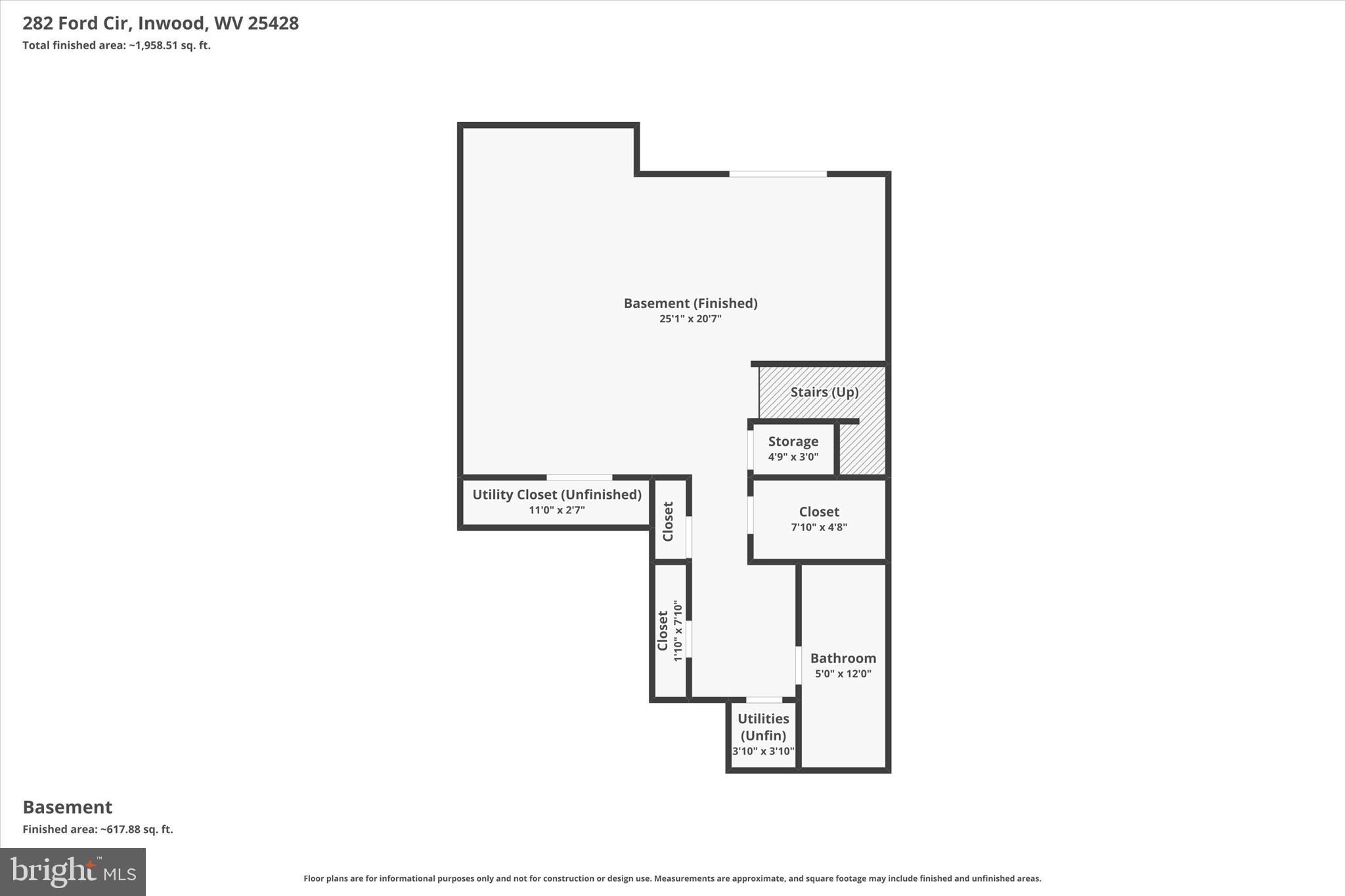 282 Ford Circle Inwood, WV 25428 - Photo 68 of 68 Floor Plan