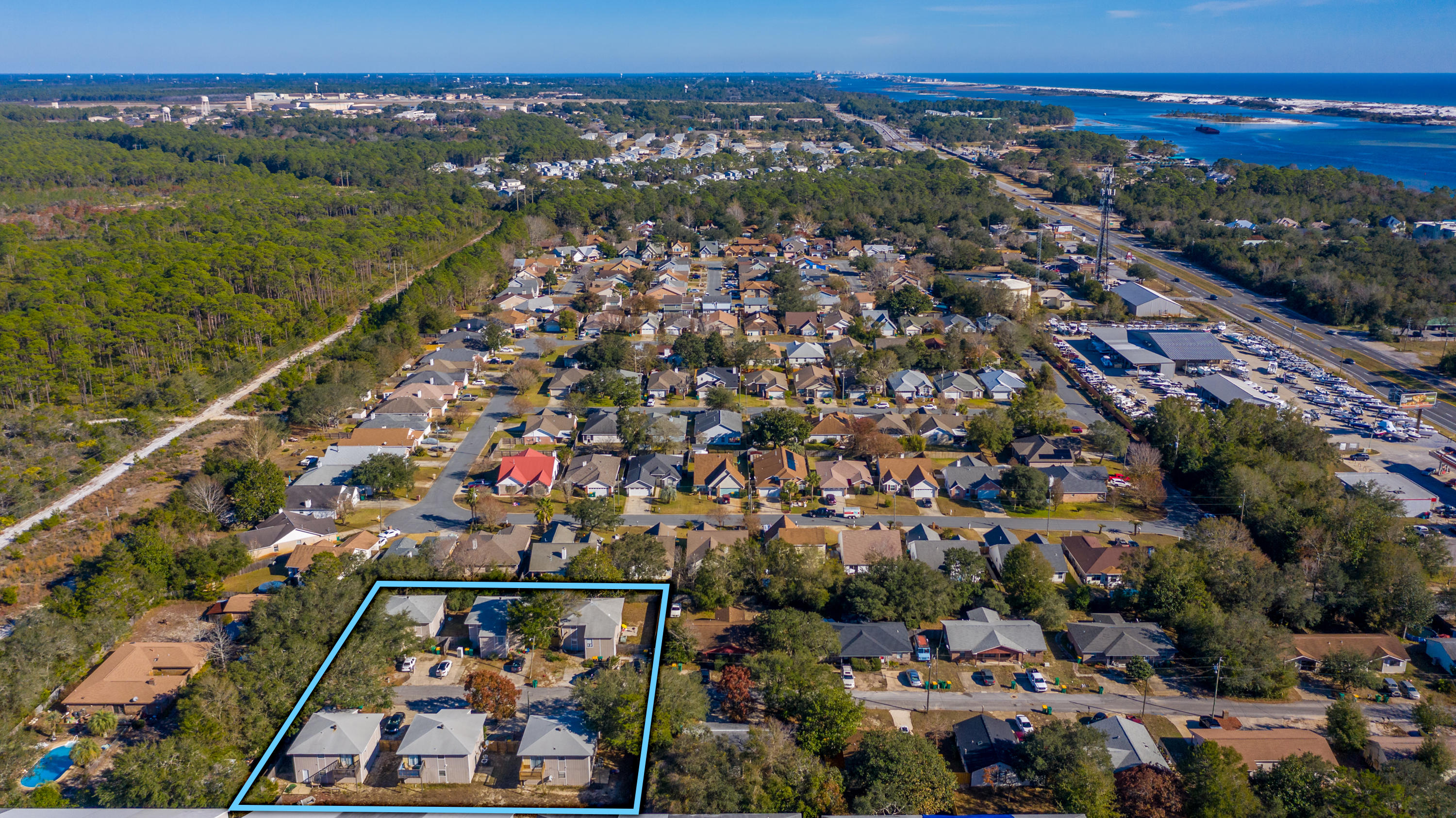 98 Josie Road Mary Esther, FL 32569 - Photo 4 of 32 Josie Rd Apartments Aerial-7