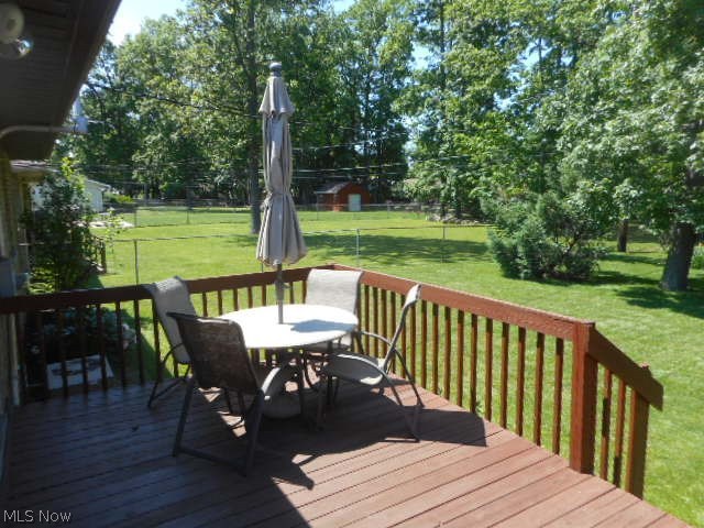 8560 Royal Ridge Drive Parma, OH 44129 - Photo 8 of 21 This large deck can be accessed from the Family Room and the Dining Room.
