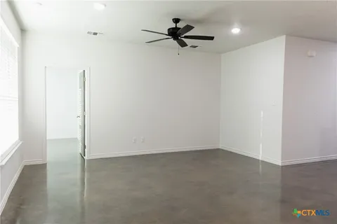 a view of empty room
