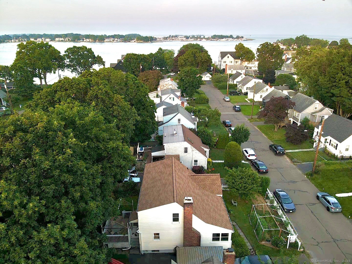 41 Baxter Drive Norwalk, CT 06854 - Photo 13 of 15 an aerial view of a house with outdoor space and lake view