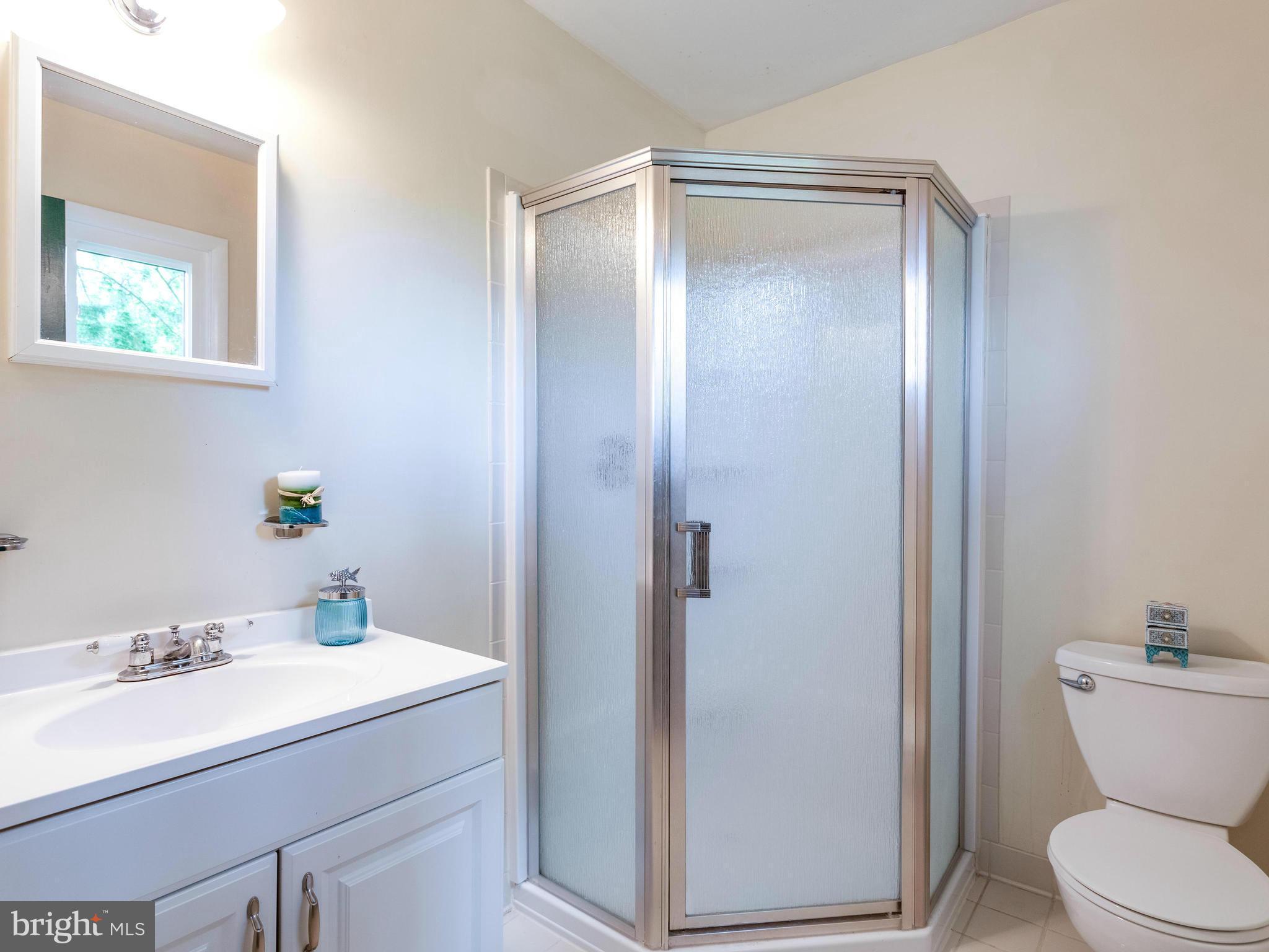 3908 Elby Street Silver Spring, MD 20906 - Photo 13 of 24 a bathroom with a sink a toilet and shower