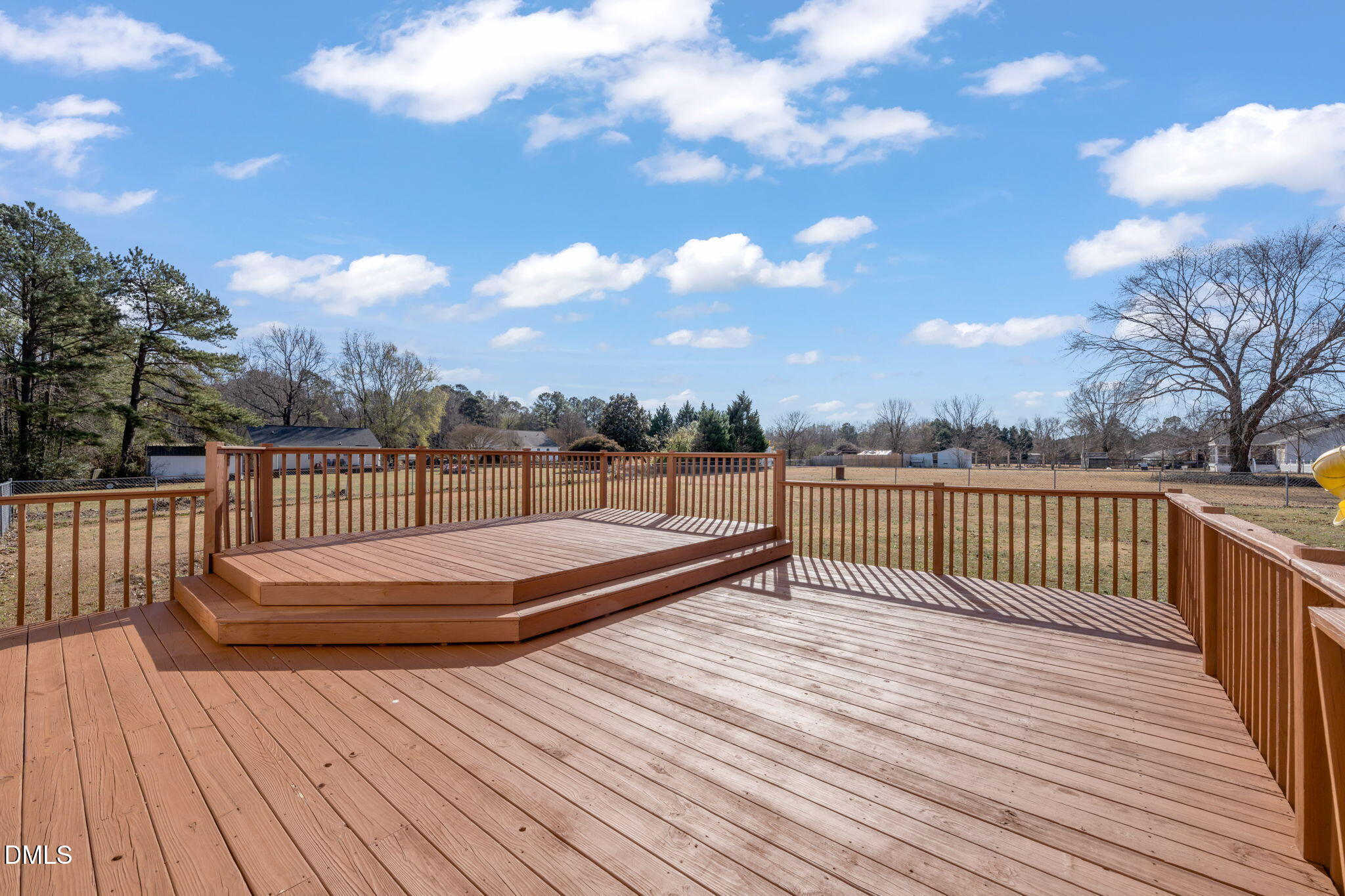 3649 Cleveland Road Smithfield, NC 27577 - Photo 27 of 37 a view of balcony with wooden floor