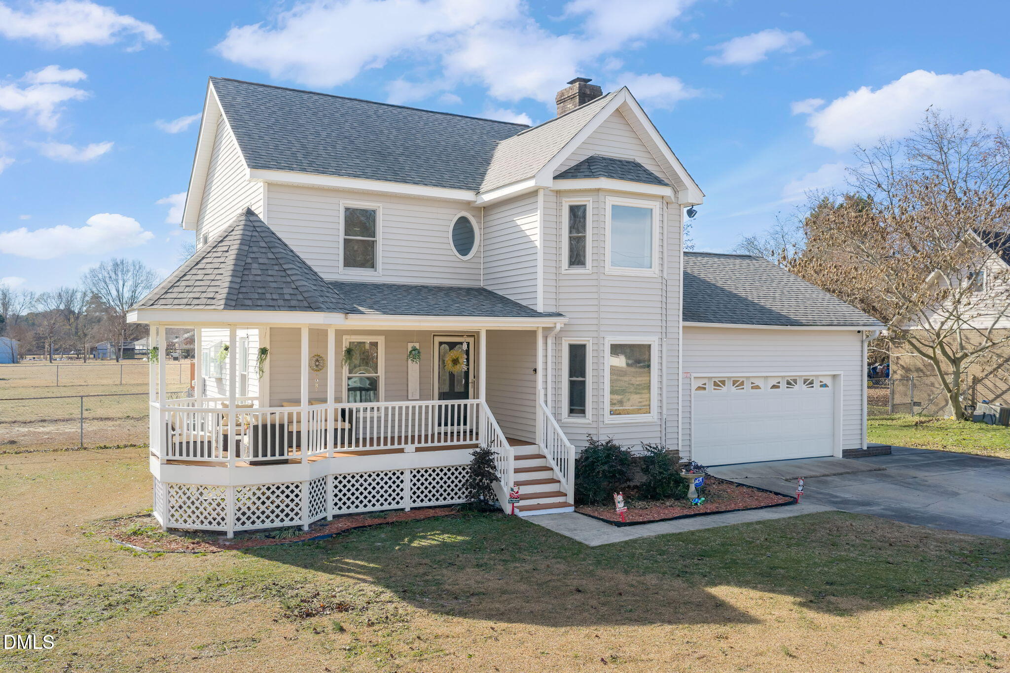 3649 Cleveland Road Smithfield, NC 27577 - Photo 2 of 37 a front view of a house with a yard