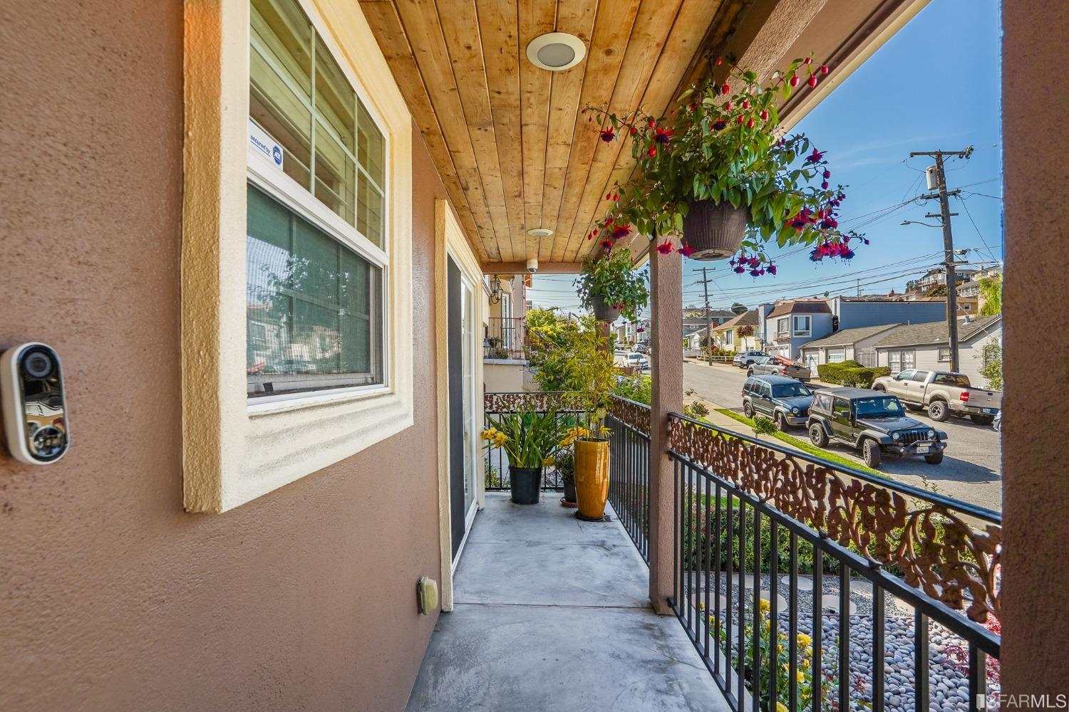 474 Oak Avenue San Bruno, CA 94066 - Photo 16 of 51 a view of a street from a balcony