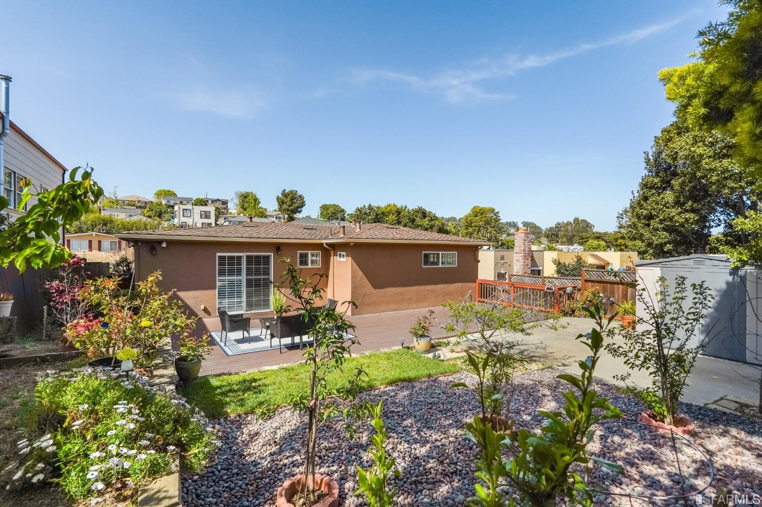 474 Oak Avenue San Bruno, CA 94066 - Photo 29 of 51 a view of a house with a outdoor space