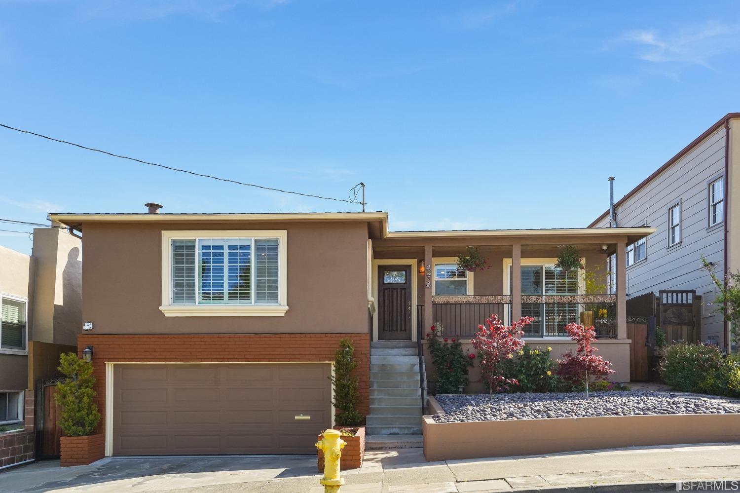 474 Oak Avenue San Bruno, CA 94066 - Photo 50 of 51 a front view of a house with garden