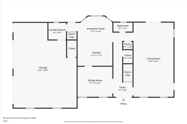 $394,900 | 645 Lake Santee Drive, North Augusta, SC 29841