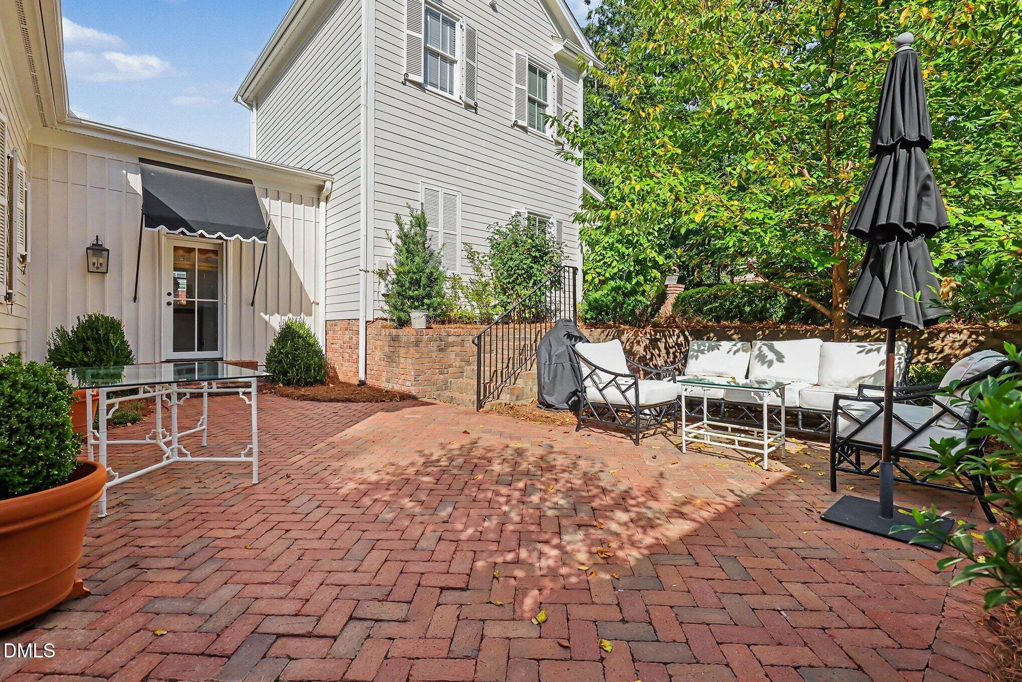 8512 Society Place Raleigh, NC 27615 - Photo 46 of 56 Brick Patio