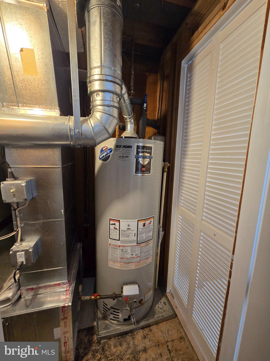 8819 Sonya Road Randallstown, MD 21133 - Photo 24 of 28 Efficient water heater in utility space.