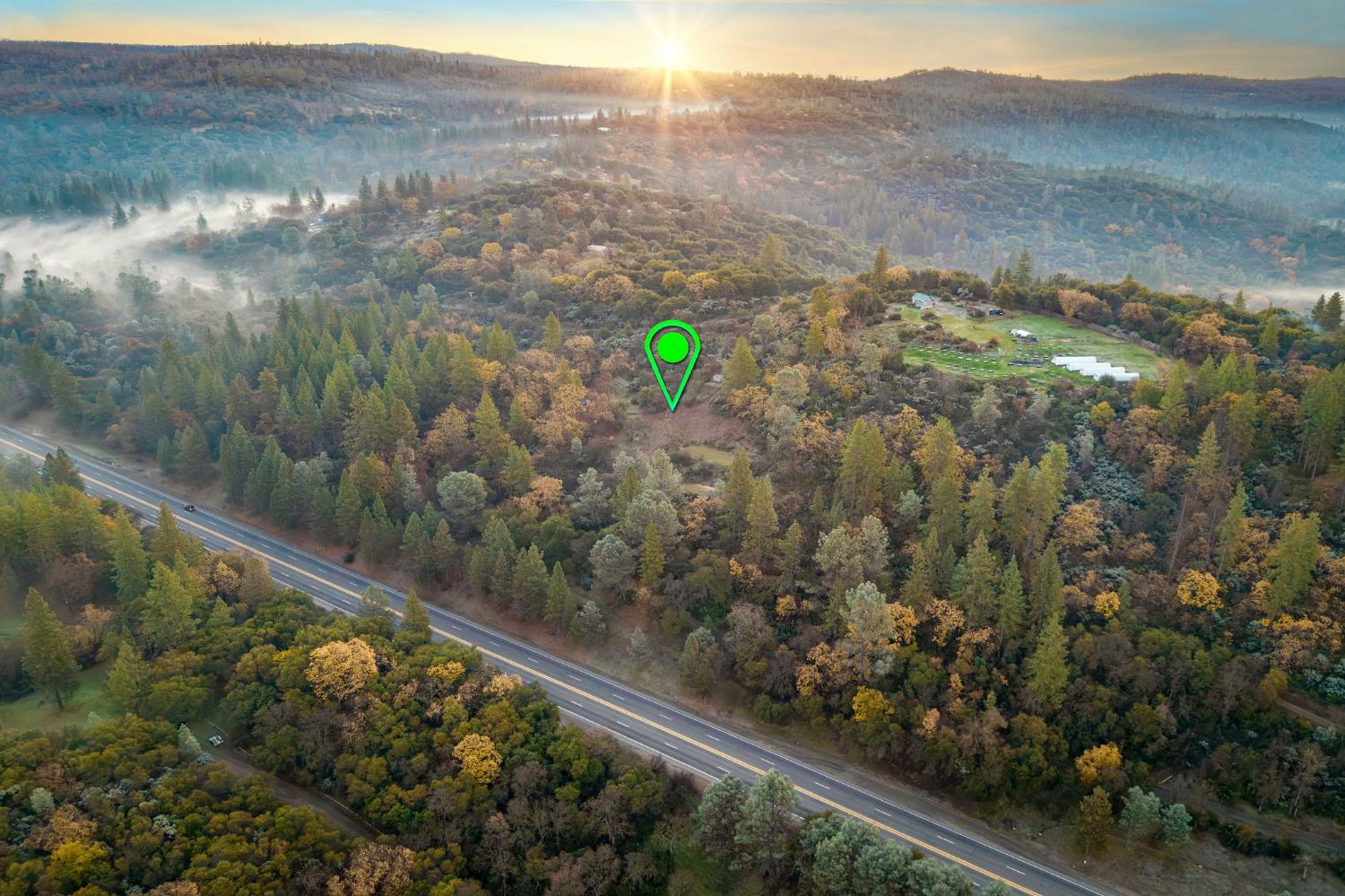 11838 Flying T Road Penn Valley, CA 95946 - Photo 41 of 42 a view of a forest from a balcony