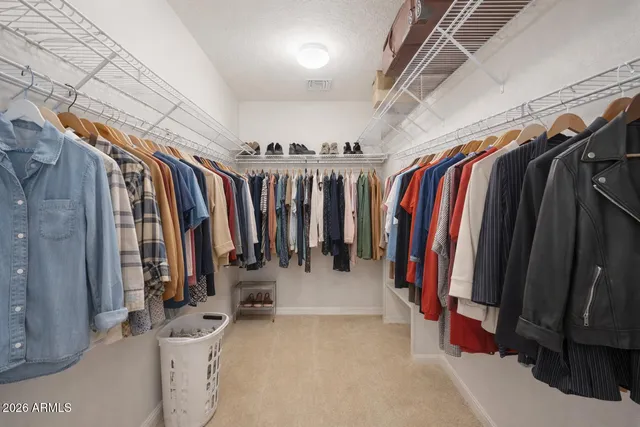 a view of a park with swings and slides