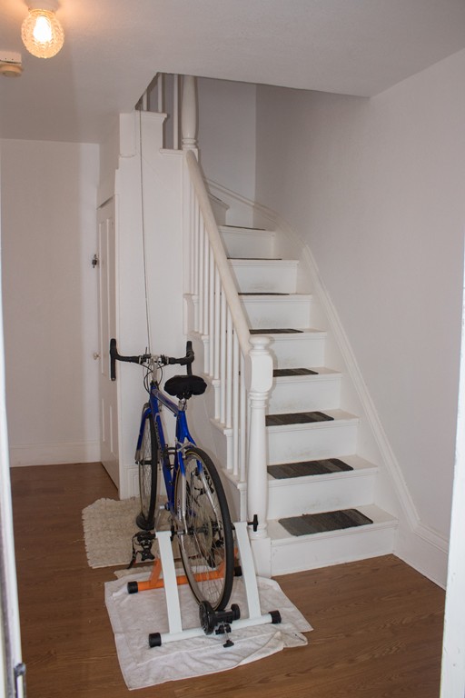 72 Whipple Street Fall River, MA 02721 - Photo 7 of 28 a view of entryway with wooden floor