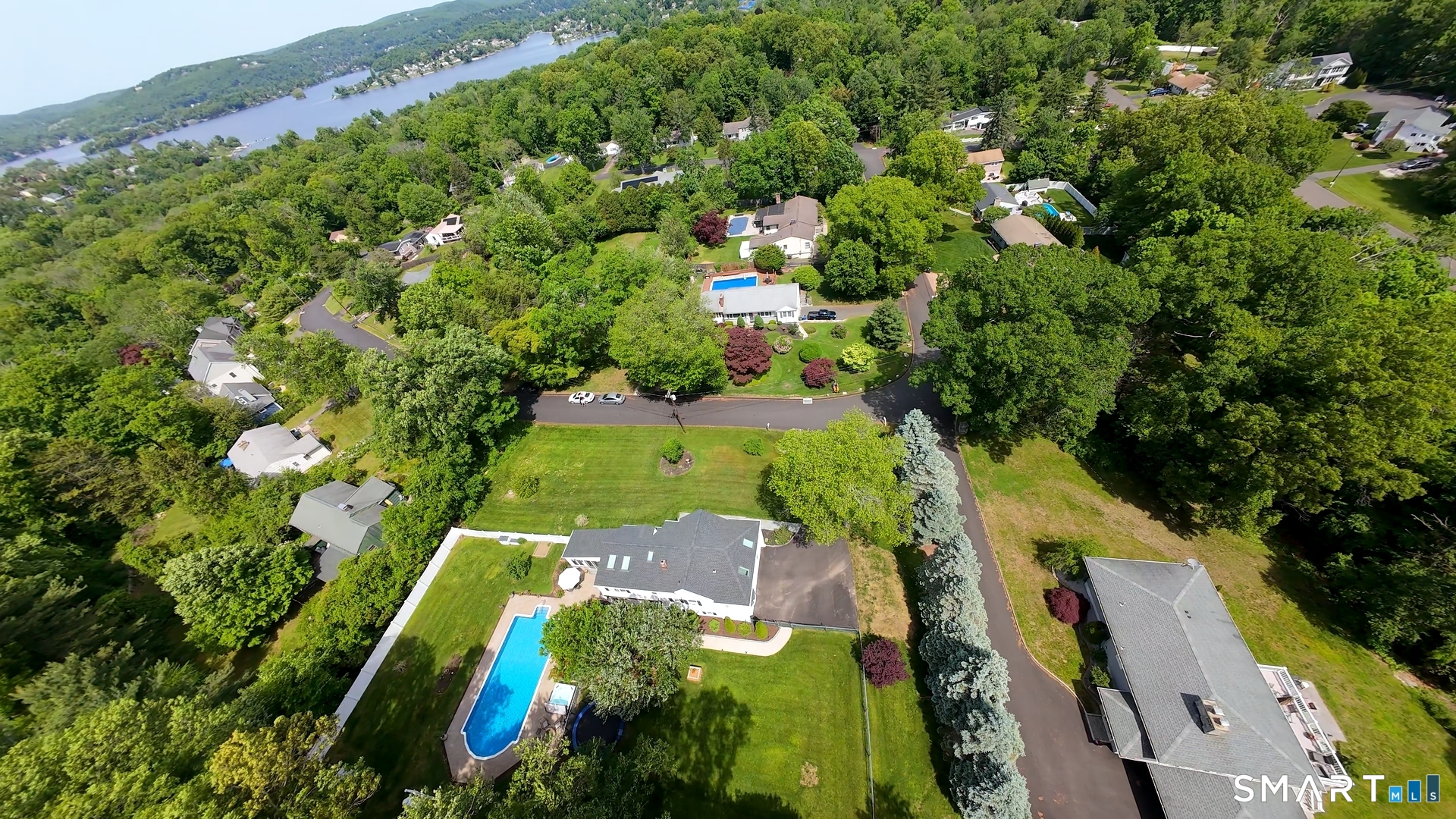 13 Pleasant Rise Circle Brookfield, CT 06804 - Photo 5 of 40 an aerial view of a residential houses with outdoor space and street view