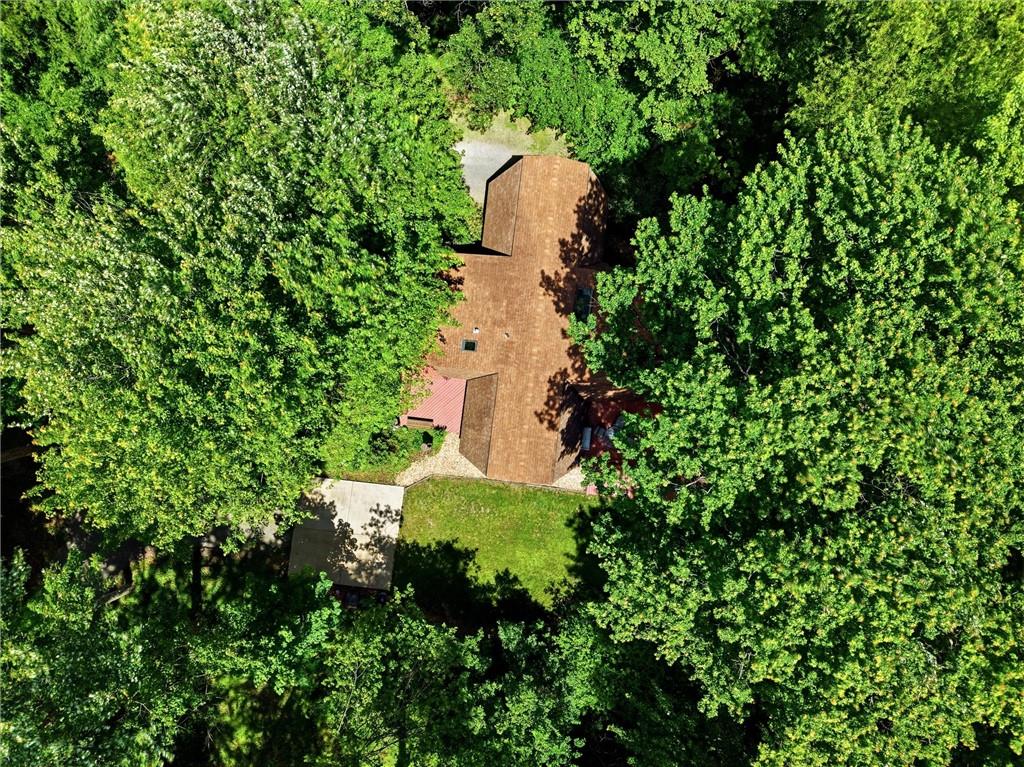 6110 Saltsburg Road Murrysville, PA 15668 - Photo 41 of 47 a aerial view of a house with a yard and large trees