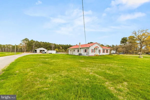 a view of a volley ball court