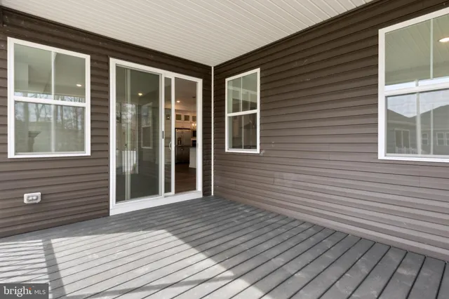a view of a house with wooden floor