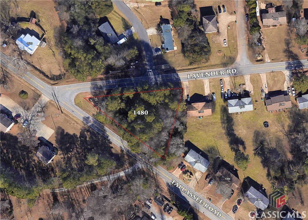 AERIAL VIEW 1480 TALLASSEE RD.