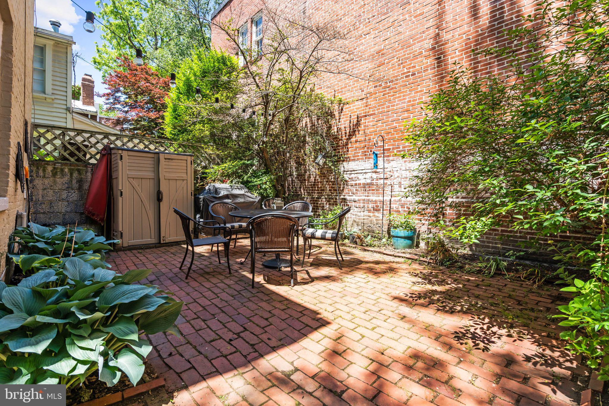 3267 Prospect Street Northwest Washington, DC 20007 - Photo 21 of 42 Private patio