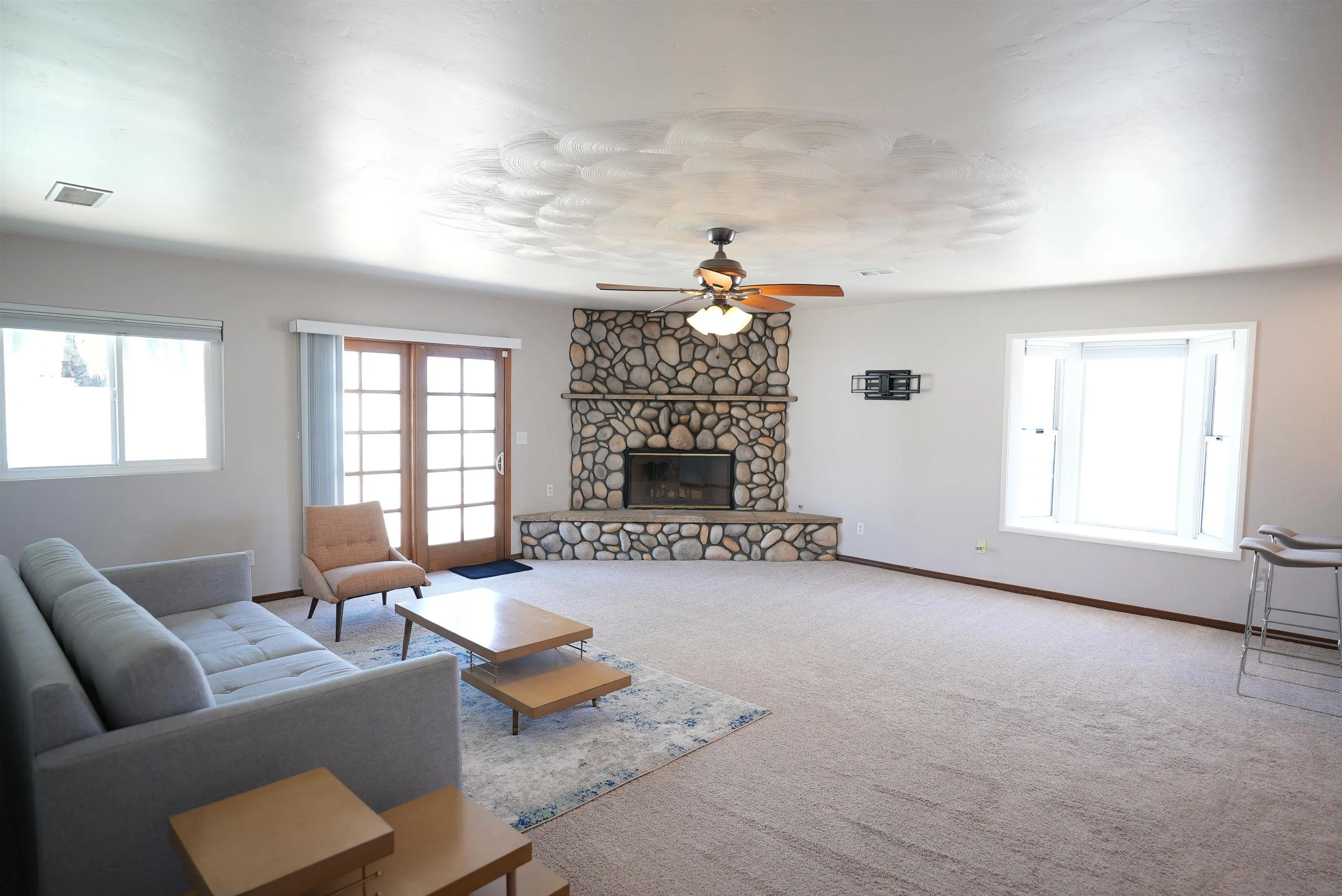 7902 Poplin Drive Santee, CA 92071 - Photo 16 of 59 a living room with furniture and a fireplace