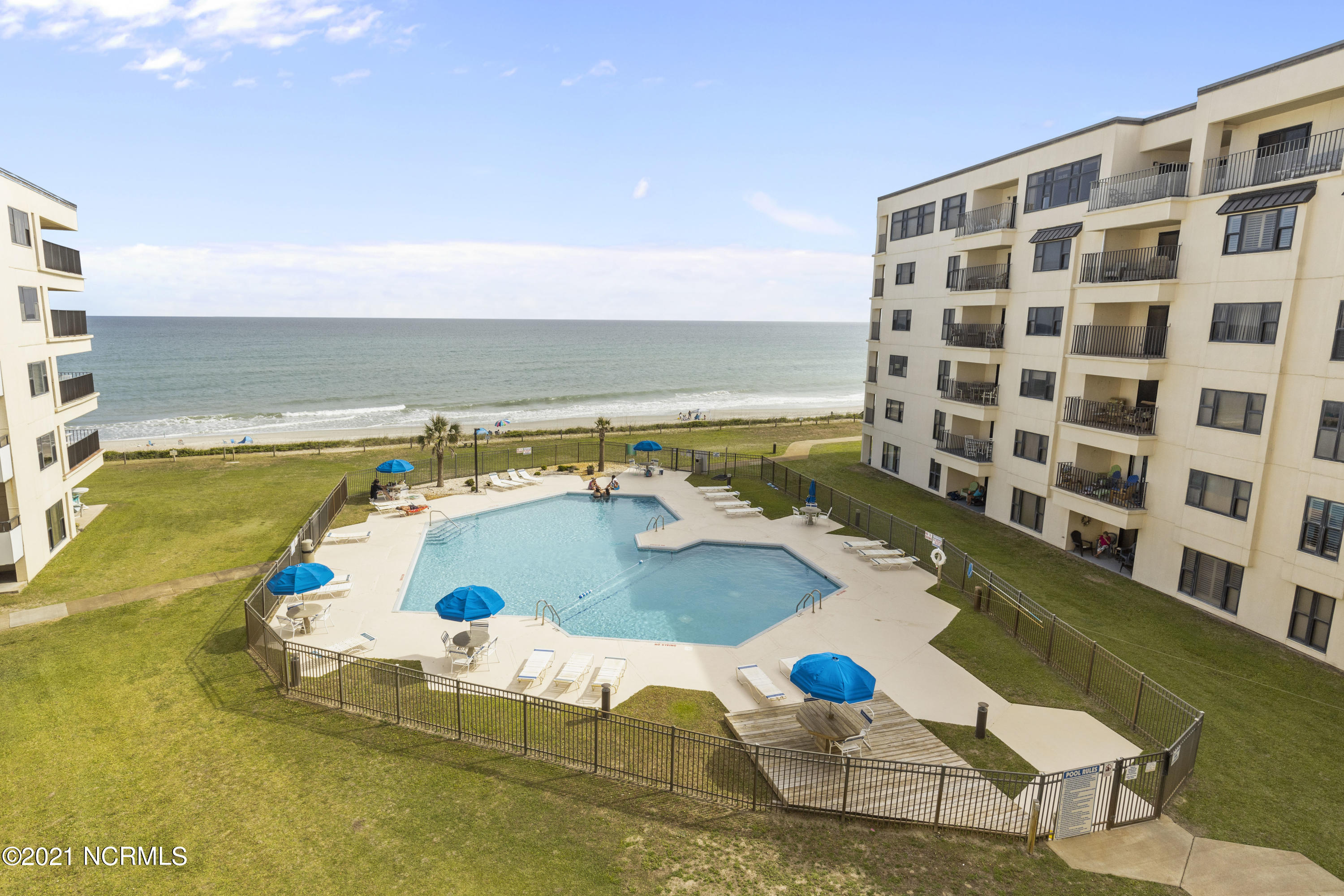 1505 Salter Path Road, Unit 440 Indian Beach, NC 28512 - Photo 1 of 42 View From the Balcony