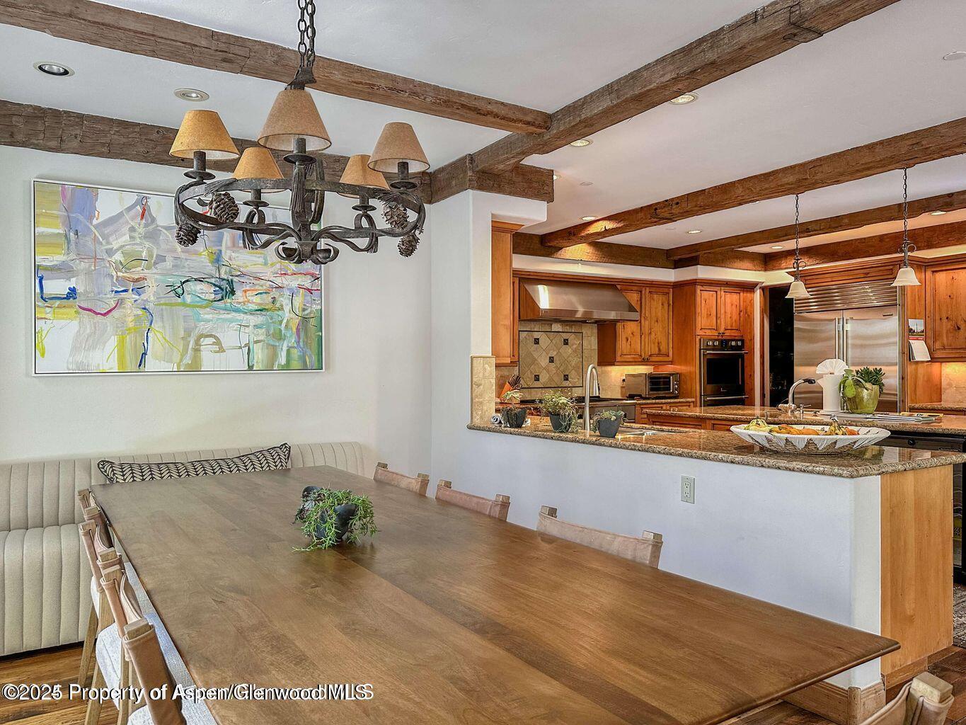 1540 Silver King Drive Aspen, CO 81611 - Photo 10 of 32 a dining hall with granite countertop lots of counter top space