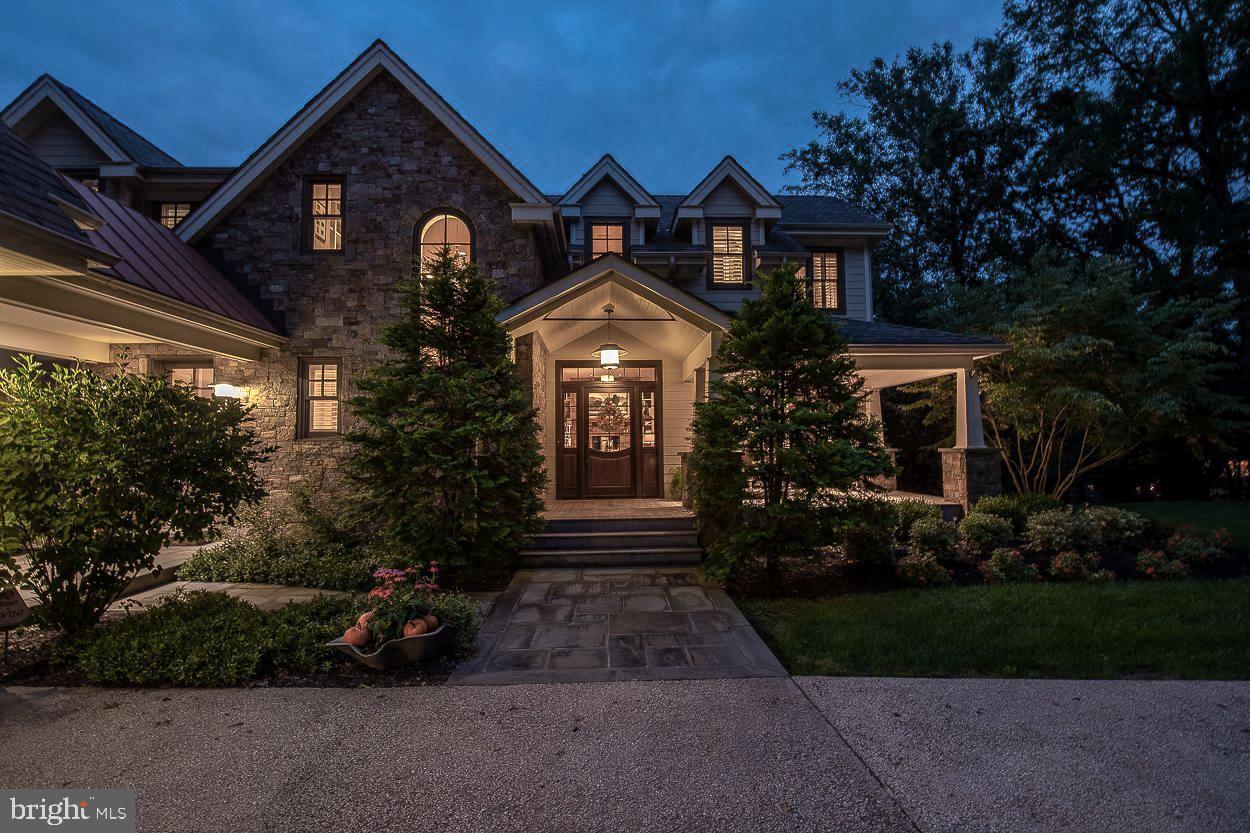 1419 Township Line Road Ambler, PA 19002 - Photo 4 of 65 Front door at night